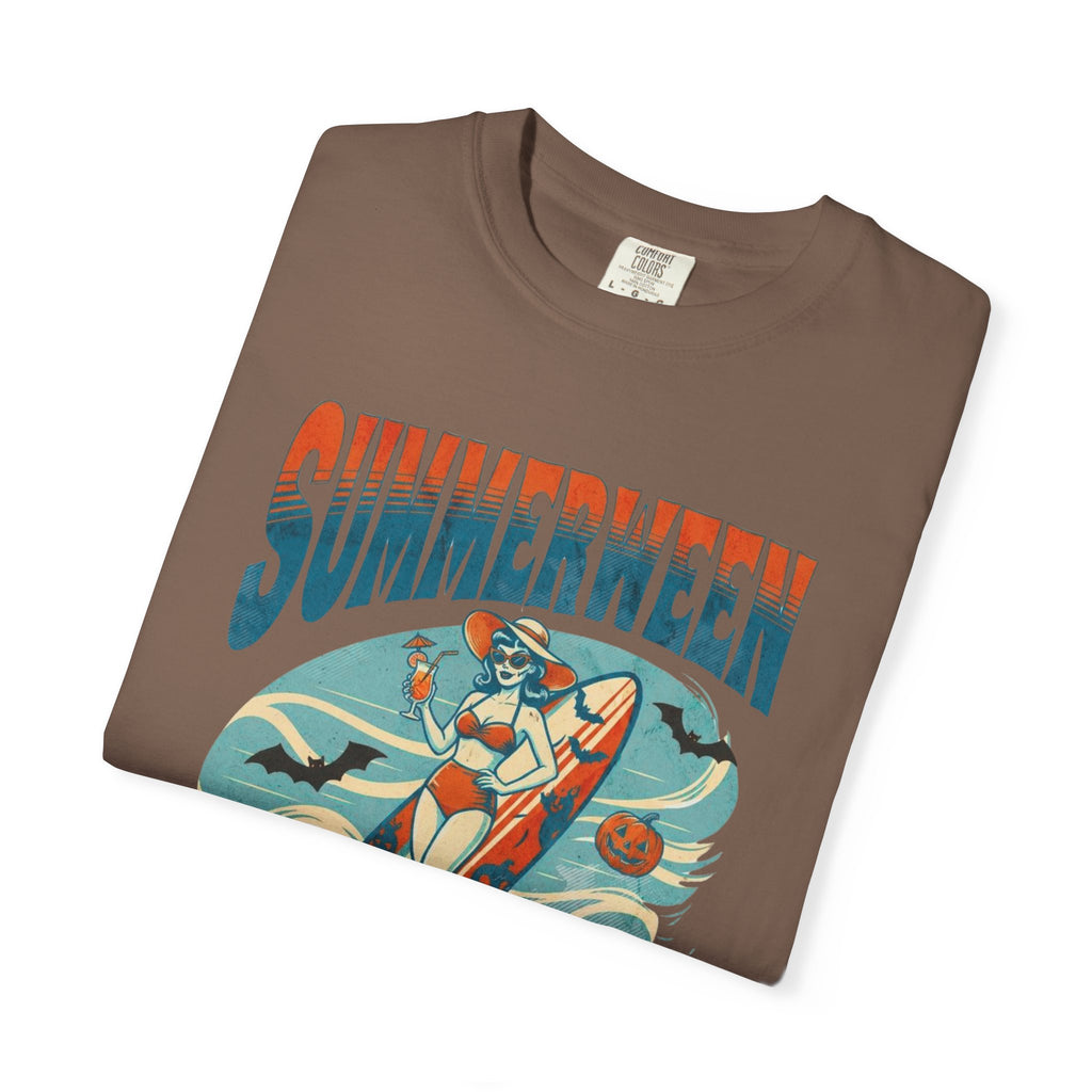 Summerween Vibes T shirt, Comfort Colors, Summer Halloween Shirt Ghouls just wanna have sun, Retro Vibes
