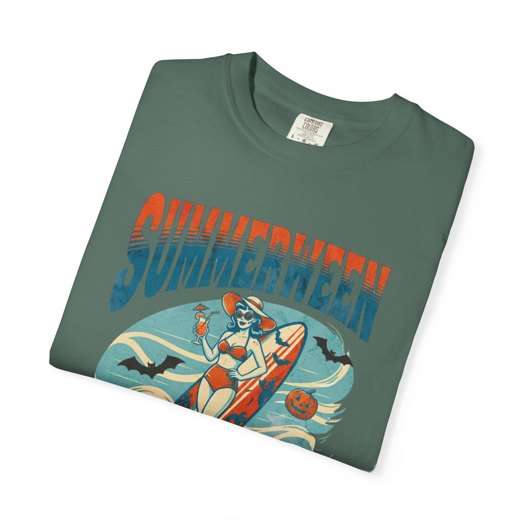 Summerween Vibes T shirt, Comfort Colors, Summer Halloween Shirt Ghouls just wanna have sun, Retro Vibes