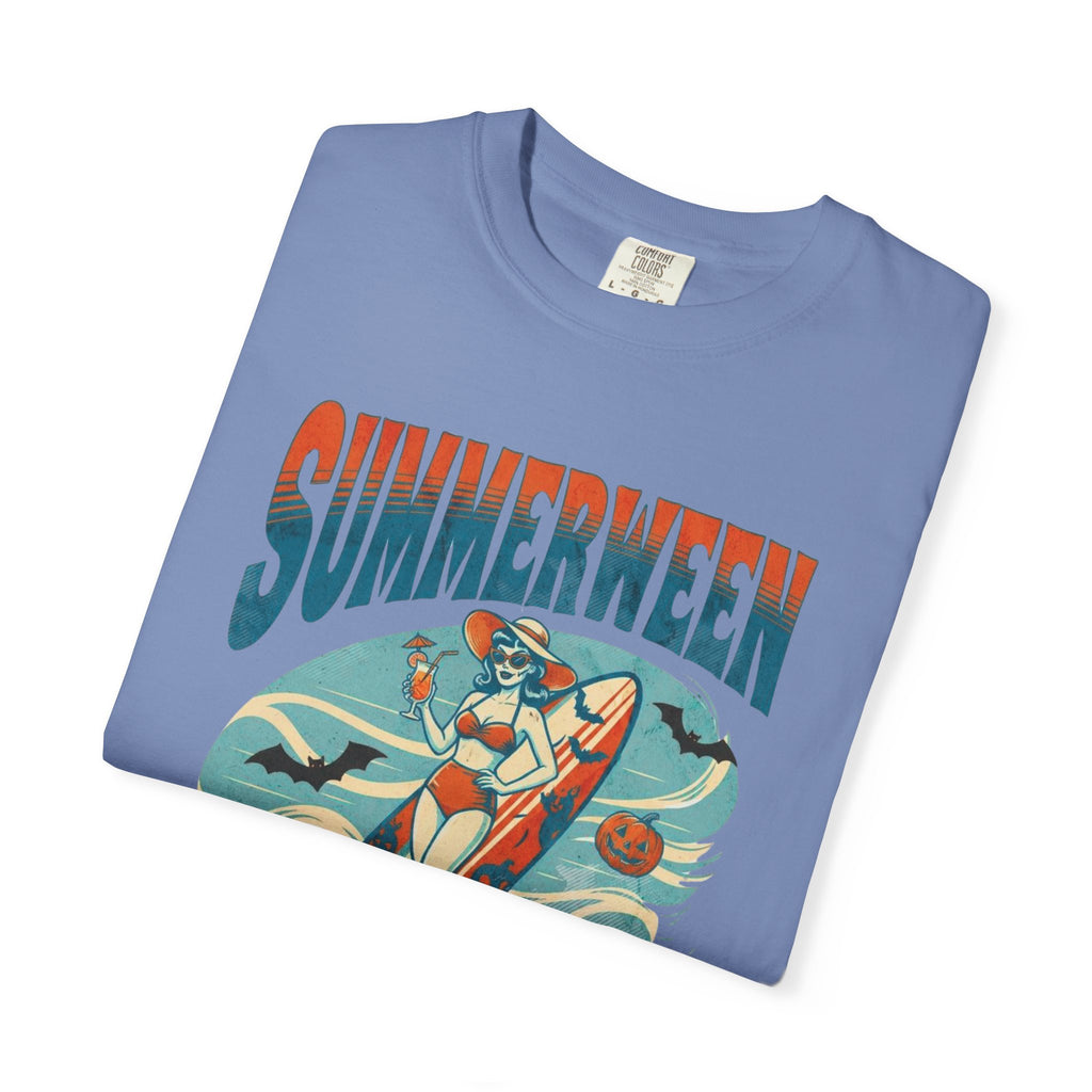 Summerween Vibes T shirt, Comfort Colors, Summer Halloween Shirt Ghouls just wanna have sun, Retro Vibes