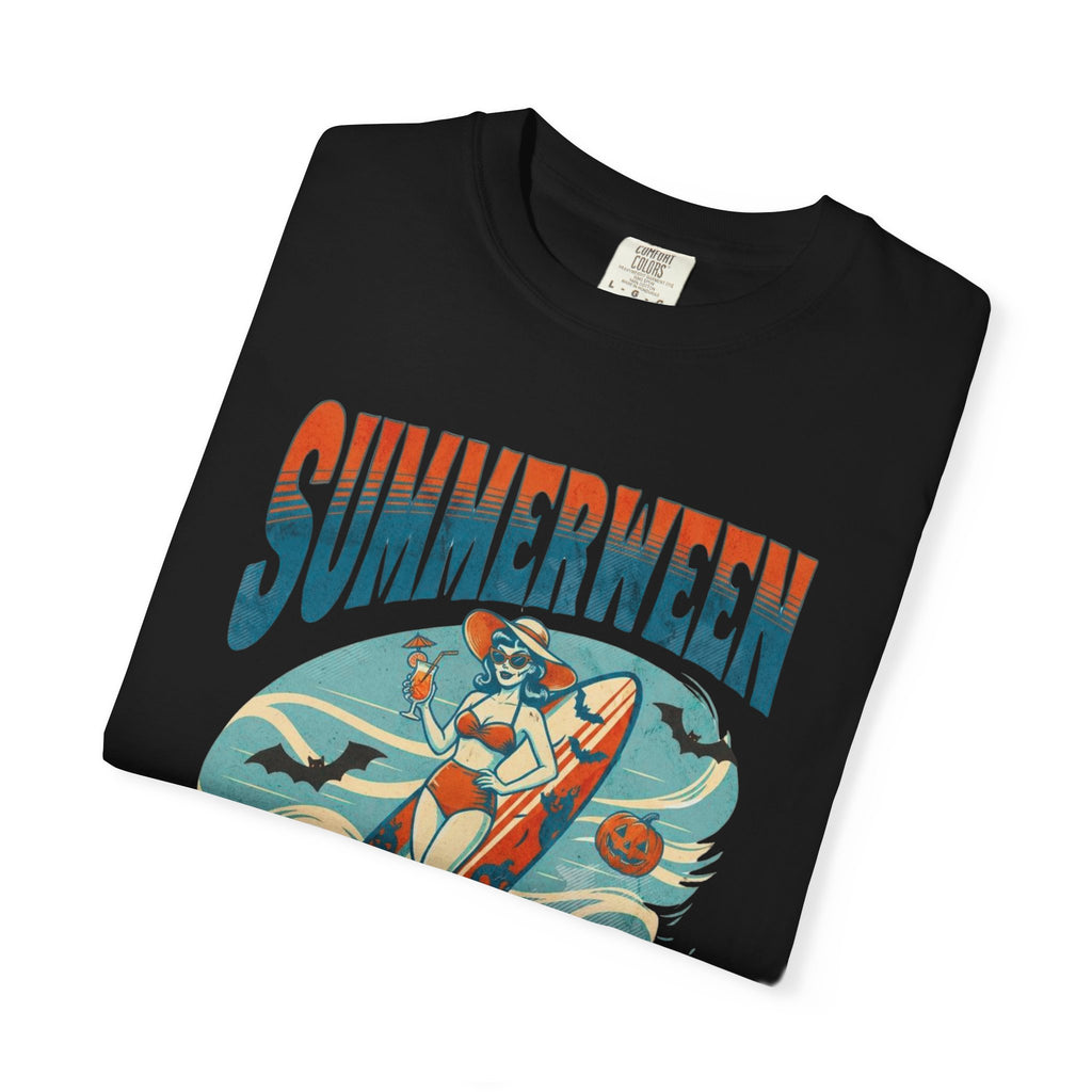 Summerween Vibes T shirt, Comfort Colors, Summer Halloween Shirt Ghouls just wanna have sun, Retro Vibes
