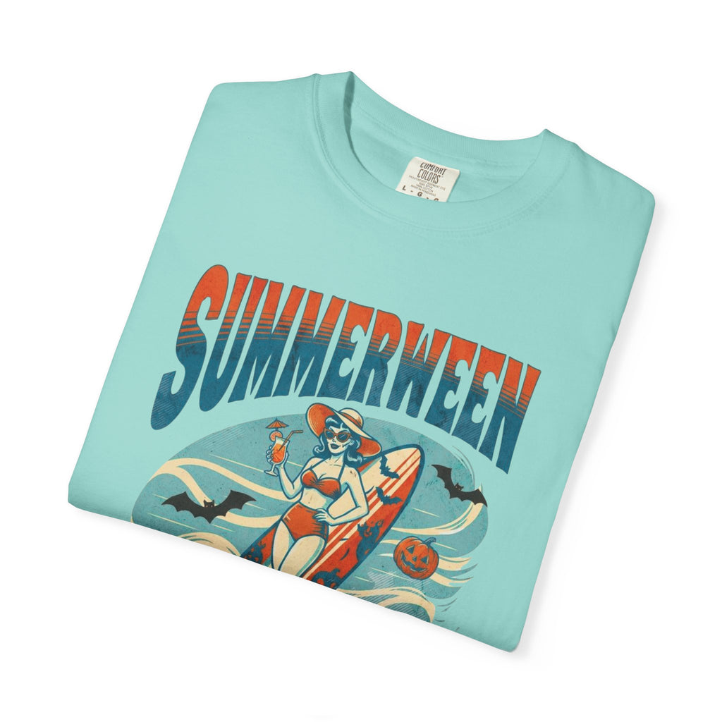 Summerween Vibes T shirt, Comfort Colors, Summer Halloween Shirt Ghouls just wanna have sun, Retro Vibes