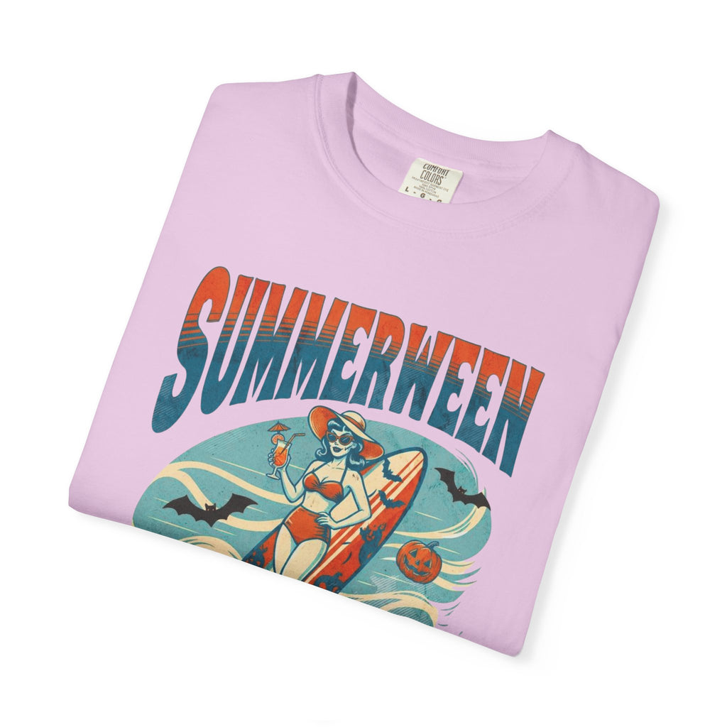 Summerween Vibes T shirt, Comfort Colors, Summer Halloween Shirt Ghouls just wanna have sun, Retro Vibes