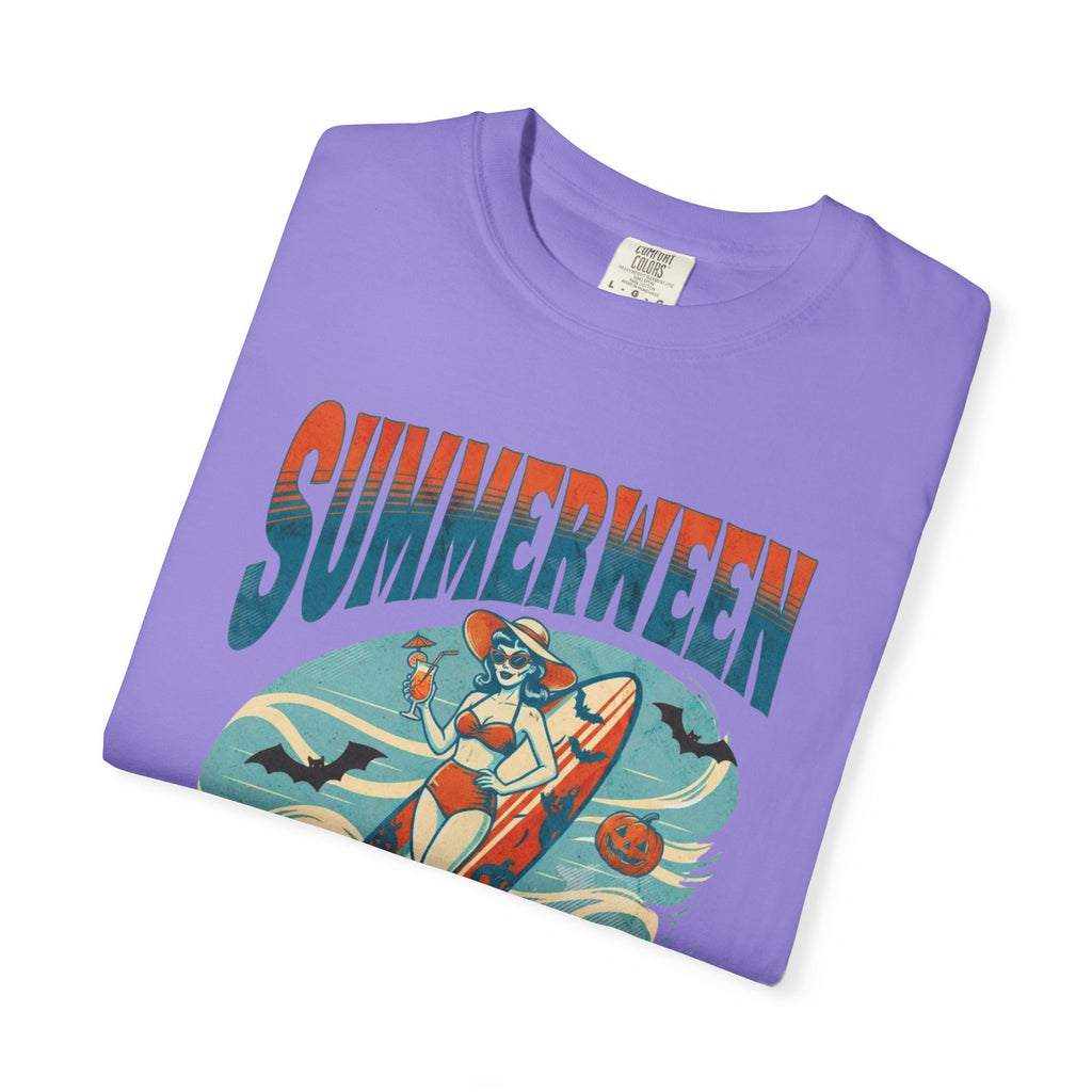 Summerween Vibes T shirt, Comfort Colors, Summer Halloween Shirt Ghouls just wanna have sun, Retro Vibes