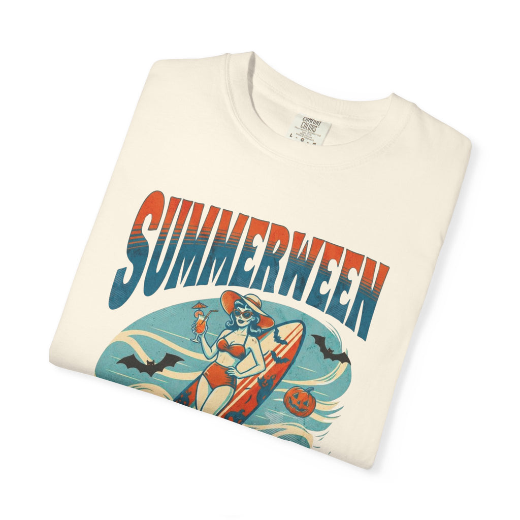 Summerween Vibes T shirt, Comfort Colors, Summer Halloween Shirt Ghouls just wanna have sun, Retro Vibes